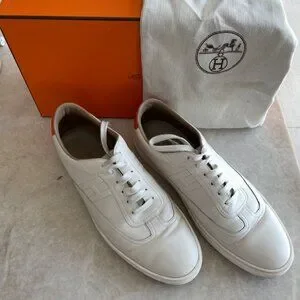 靴 Hermes quicker sneaker 41.5 white Quicker sneaker | Hermès USA